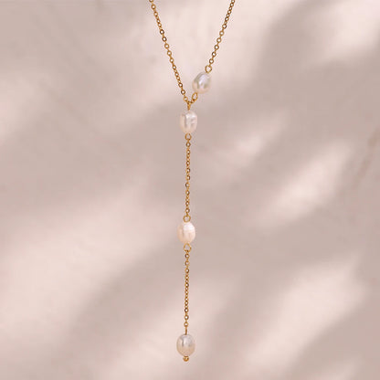 Tidefall Pearl Necklace