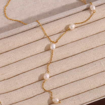 Tidefall Pearl Necklace